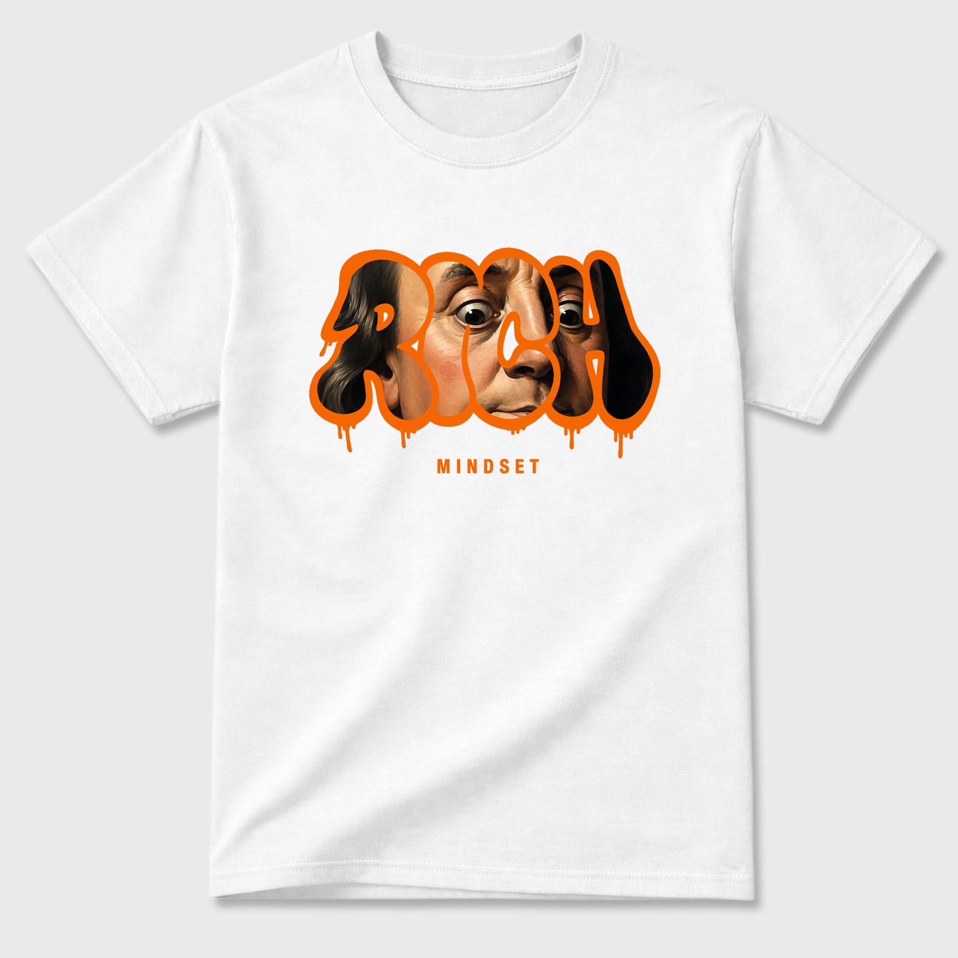 Sneaker match tees – Sneaker Tees To Match Air Jordan 3 Orange Citrus Shoes – Rich Mindset Tee White 2