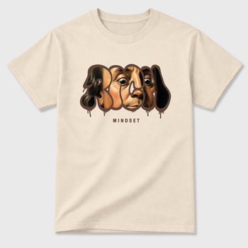 Rich Mindset Graphic T-Shirt sneaker match tee designed for the Air Jordan 3 World's Best Dad, featuring coordinated color options for a perfect streetwear match. Natural 2 shirt.
