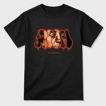Sneaker match tees – Sneaker Tees To Match Air Jordan 4 Brick After Brick Shoes – Rich Mindset Tee Black 2