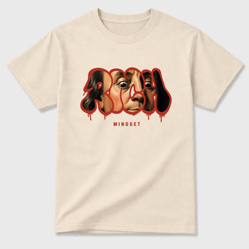 Sneaker match tees – Sneaker Tees To Match Air Jordan 4 Brick After Brick Shoes – Rich Mindset Tee Natural 2