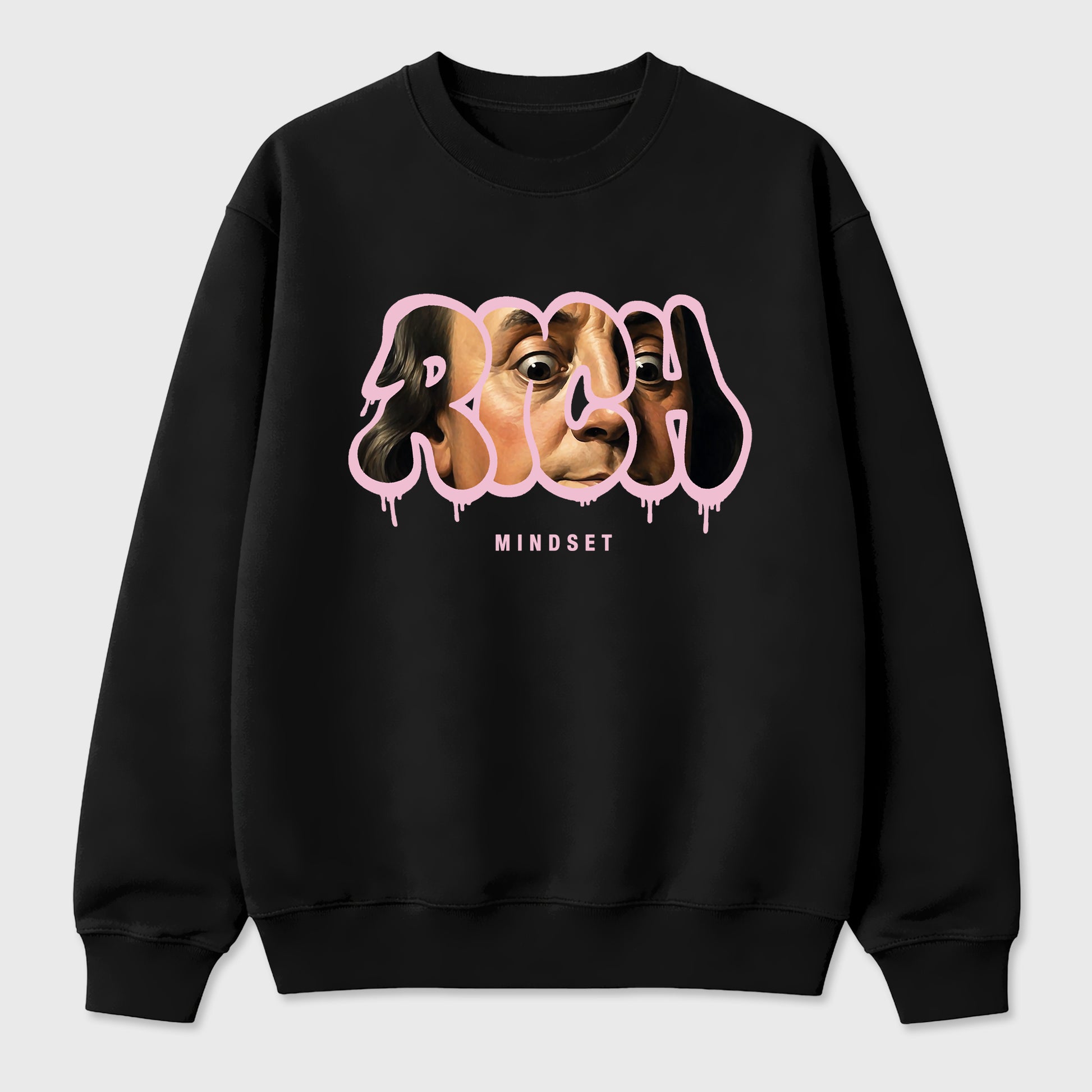 Sneaker match tees – Sneaker Tees To Match Air Jordan 4 Iced Carmine Shoes – Rich Mindset Tee Black 2