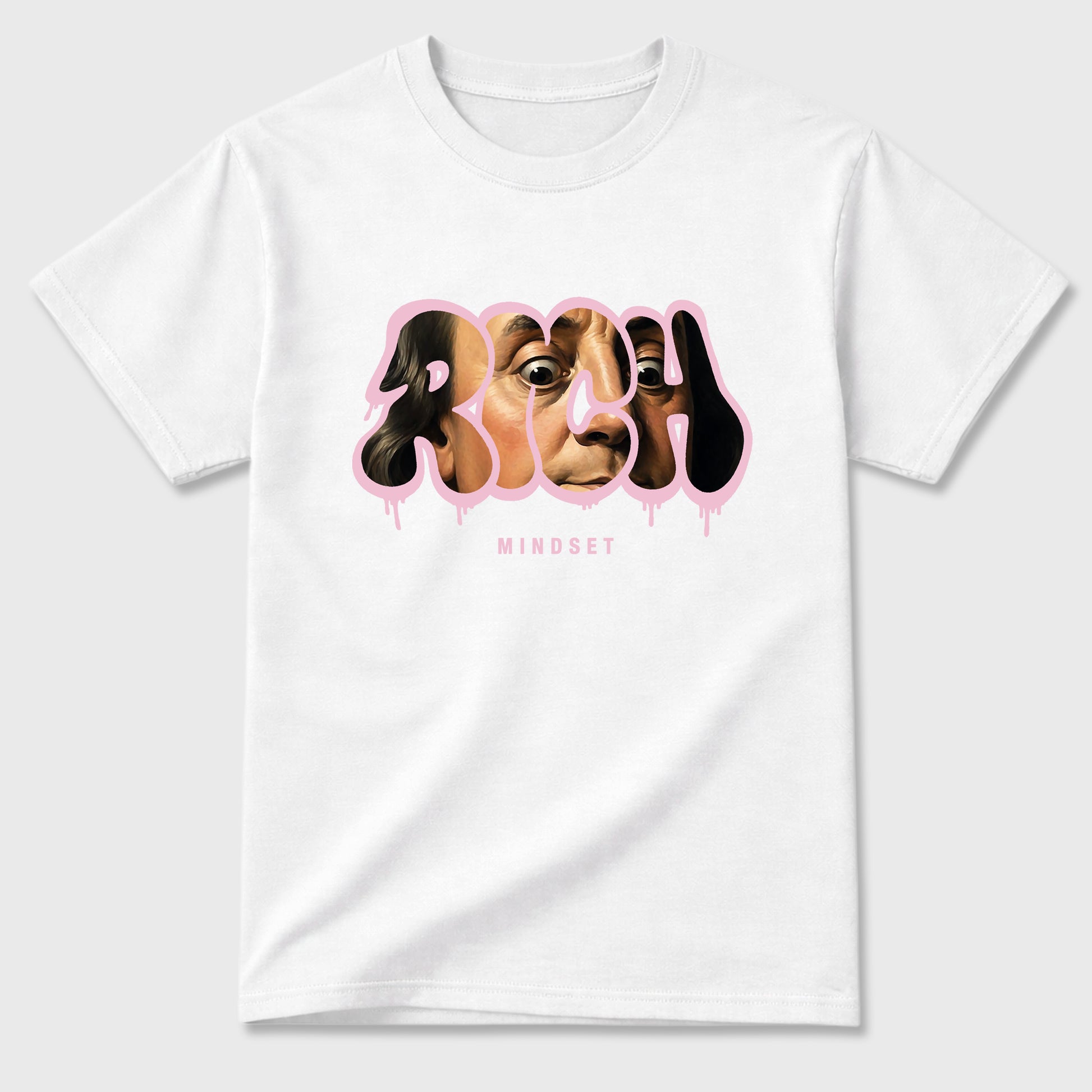 Sneaker match tees – Sneaker Tees To Match Air Jordan 4 Iced Carmine Shoes – Rich Mindset Tee White 2