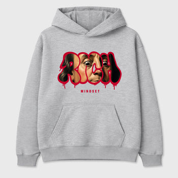 Sneaker match tees – Sneaker Tees To Match Air Jordan 4 Toro Bravo Shoes – Rich Mindset Tee Heather Grey 2