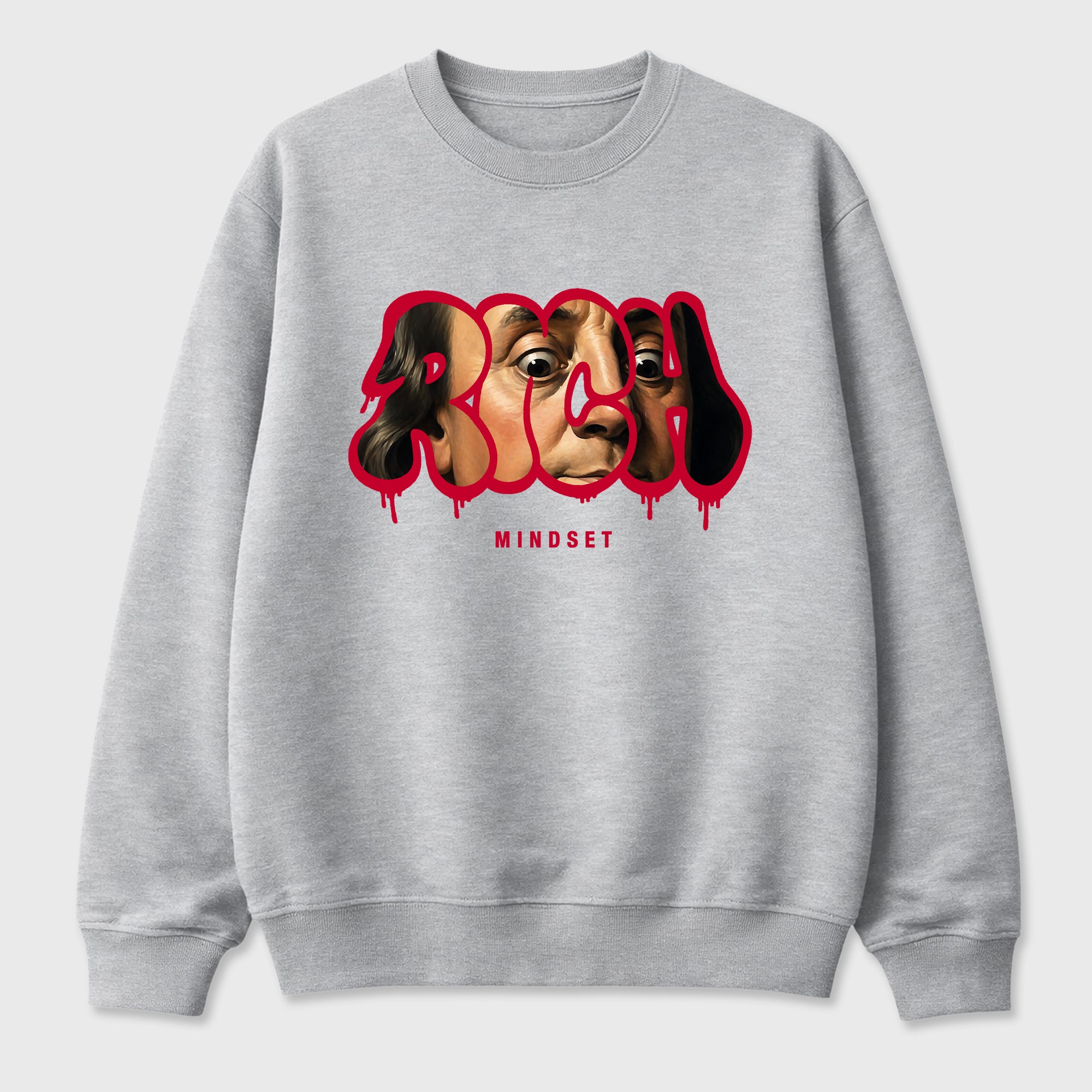 Sneaker match tees – Sneaker Tees To Match Air Jordan 4 Toro Bravo Shoes – Rich Mindset Tee Heather Grey 2