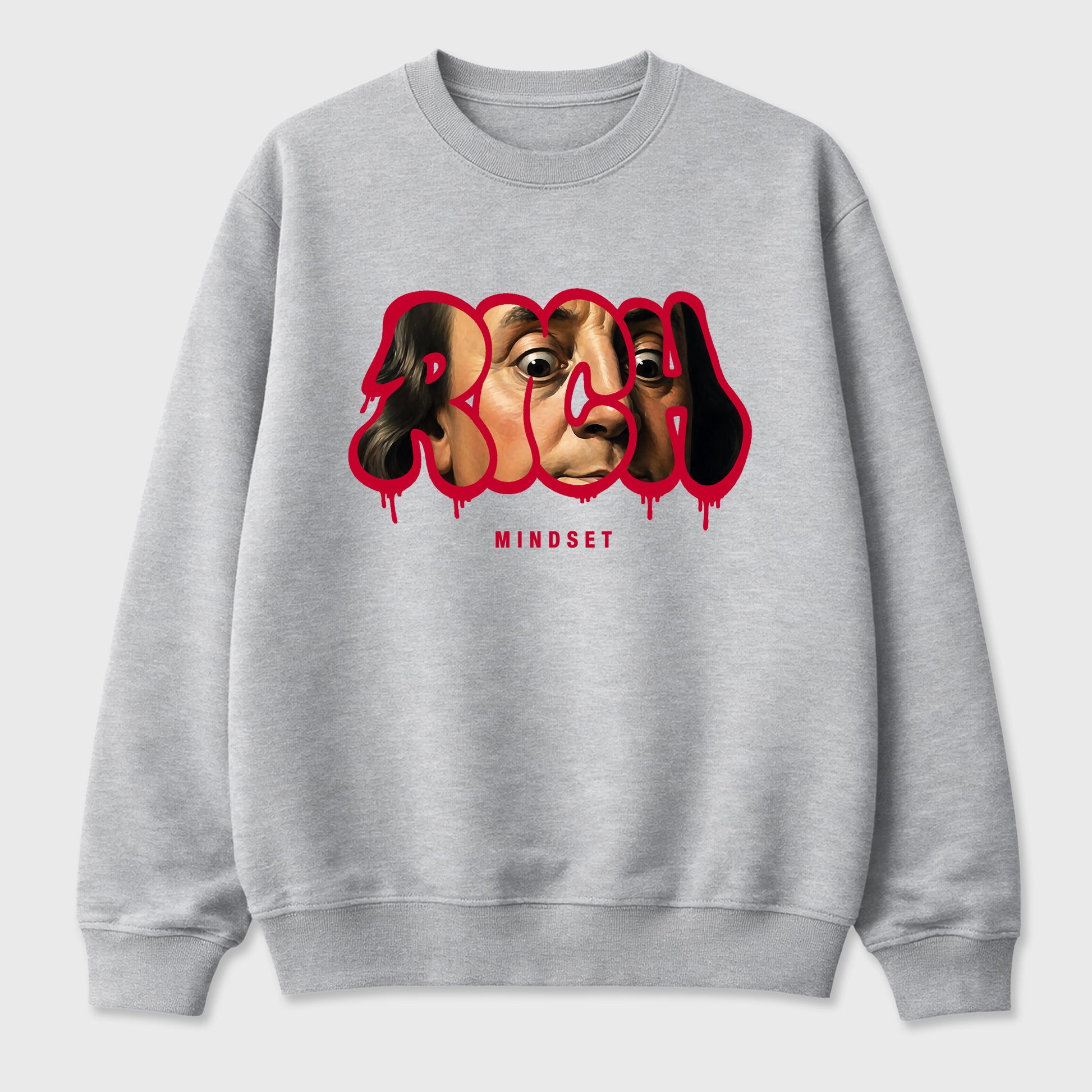 Sneaker match tees – Sneaker Tees To Match Air Jordan 4 Toro Bravo Shoes – Rich Mindset Tee Heather Grey 2