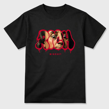 Sneaker match tees – Sneaker Tees To Match Air Jordan 4 Toro Bravo Shoes – Rich Mindset Tee Black 2