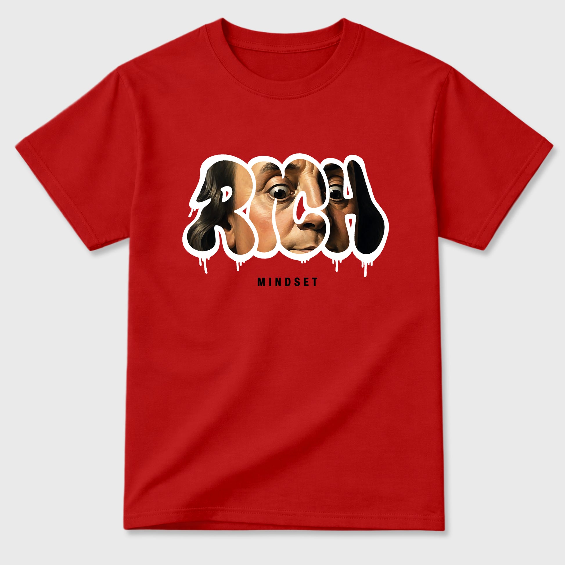 Sneaker match tees – Sneaker Tees To Match Air Jordan 4 Toro Bravo Shoes – Rich Mindset Tee Red 2