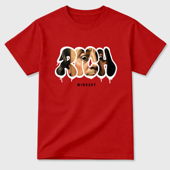 Sneaker match tees – Sneaker Tees To Match Air Jordan 4 Toro Bravo Shoes – Rich Mindset Tee Red 2