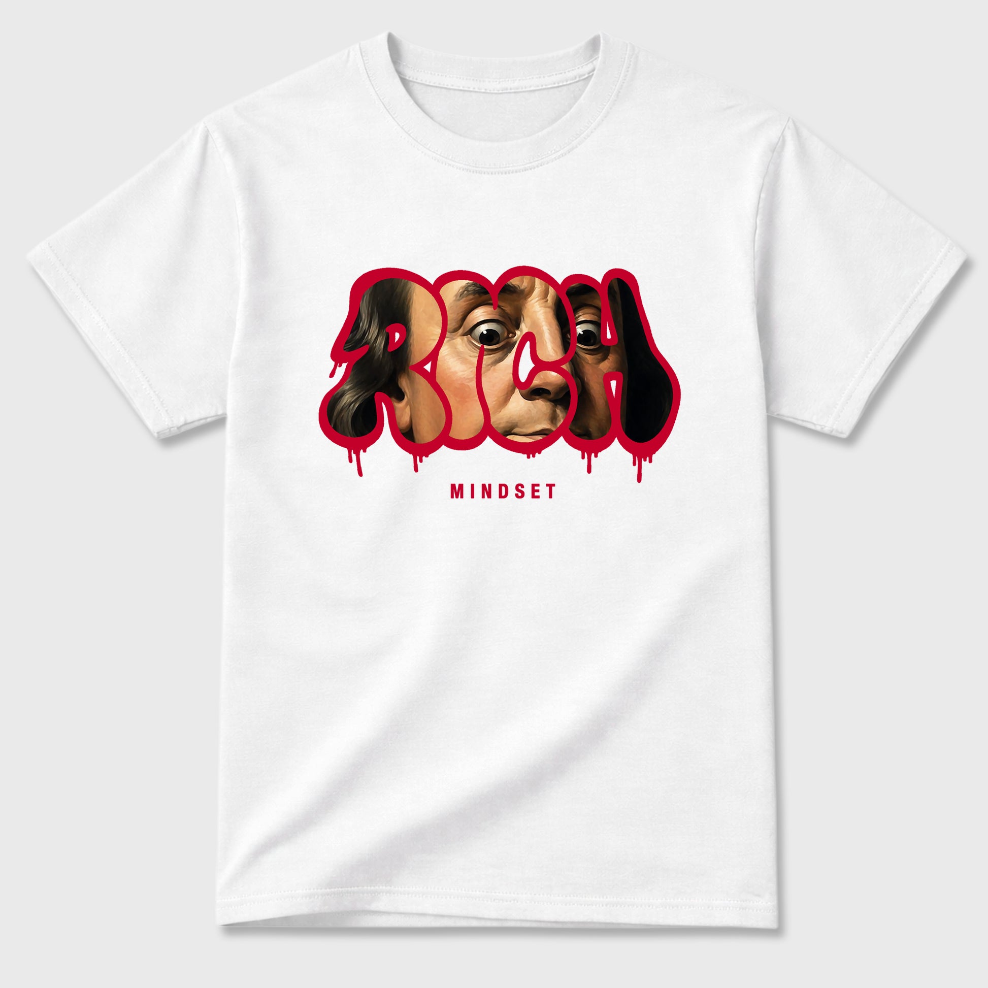 Sneaker match tees – Sneaker Tees To Match Air Jordan 4 Toro Bravo Shoes – Rich Mindset Tee White 2