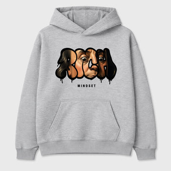 Sneaker match tees – Sneaker Tees To Match Air Jordan 6 Cap and Gown Shoes – Rich Mindset Tee Heather Grey 2