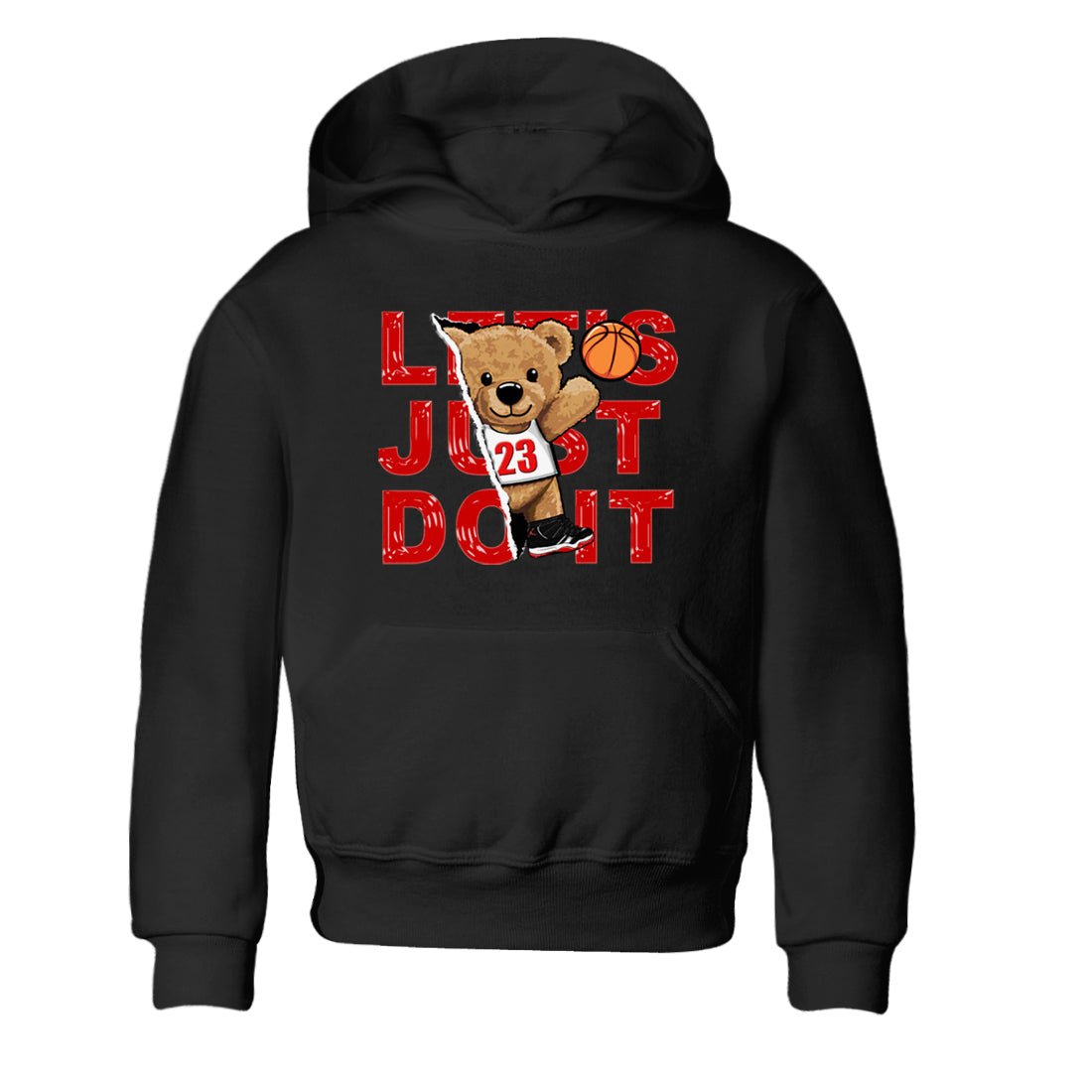 11s Bred Velvet shirts to match jordans Rip Out Bear sneaker match tees Air Jordan 11 Retro Bred Velvet match shoes to clothes SNRT Sneaker Tees Youth Baby Black 2 tee