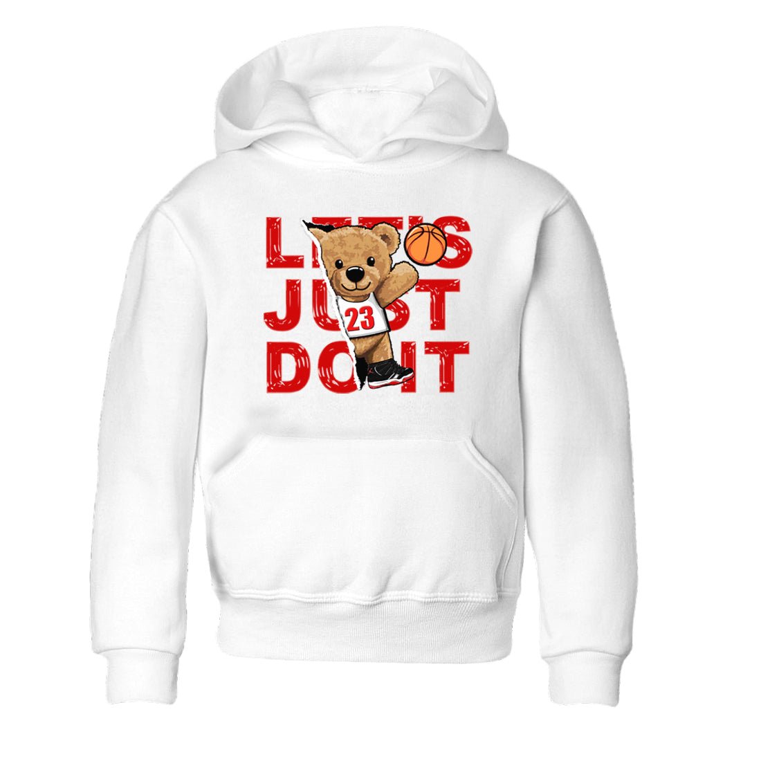 11s Bred Velvet shirts to match jordans Rip Out Bear sneaker match tees Air Jordan 11 Retro Bred Velvet match shoes to clothes SNRT Sneaker Tees Youth Baby White 2 tee