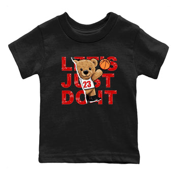 11s Bred Velvet shirts to match jordans Rip Out Bear sneaker match tees Air Jordan 11 Retro Bred Velvet match shoes to clothes SNRT Sneaker Tees Youth Baby Black 2 tee
