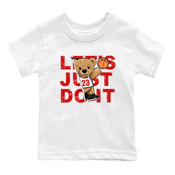 11s Bred Velvet shirts to match jordans Rip Out Bear sneaker match tees Air Jordan 11 Retro Bred Velvet match shoes to clothes SNRT Sneaker Tees Youth Baby White 2 tee