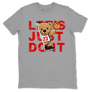 11s Bred Velvet shirts to match jordans Rip Out Bear sneaker match tees Air Jordan 11 Retro Bred Velvet match shoes to clothes SNRT Sneaker Tees unisex cotton Heather Grey 2 shirts