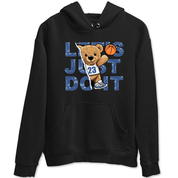11s Diffused Blue shirts to match jordans Rip Out Bear sneaker match tees Air Jordan 11 Diffused Blue SNRT Sneaker Release Tees unisex cotton Black 2 crew neck shirts