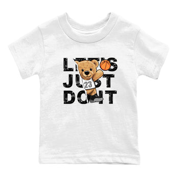 12s Black Wolf Grey shirts to match jordans Rip Out Bear sneaker match tees 12s Baron SNRT Sneaker Release Tees Youth Baby White 2 crew neck shirts