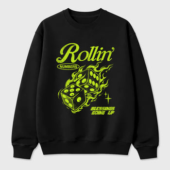 Sneaker match tees – Sneaker Tees To Match Air Foamposite Pro Black Shoes – Rollin Numbers Tee Black 2