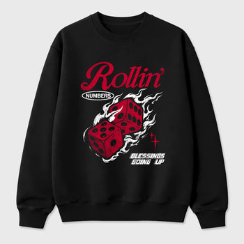 Sneaker match tees – Sneaker Tees To Match Air Jordan 1 Banned Shoes – Rollin Numbers Tee Black 2