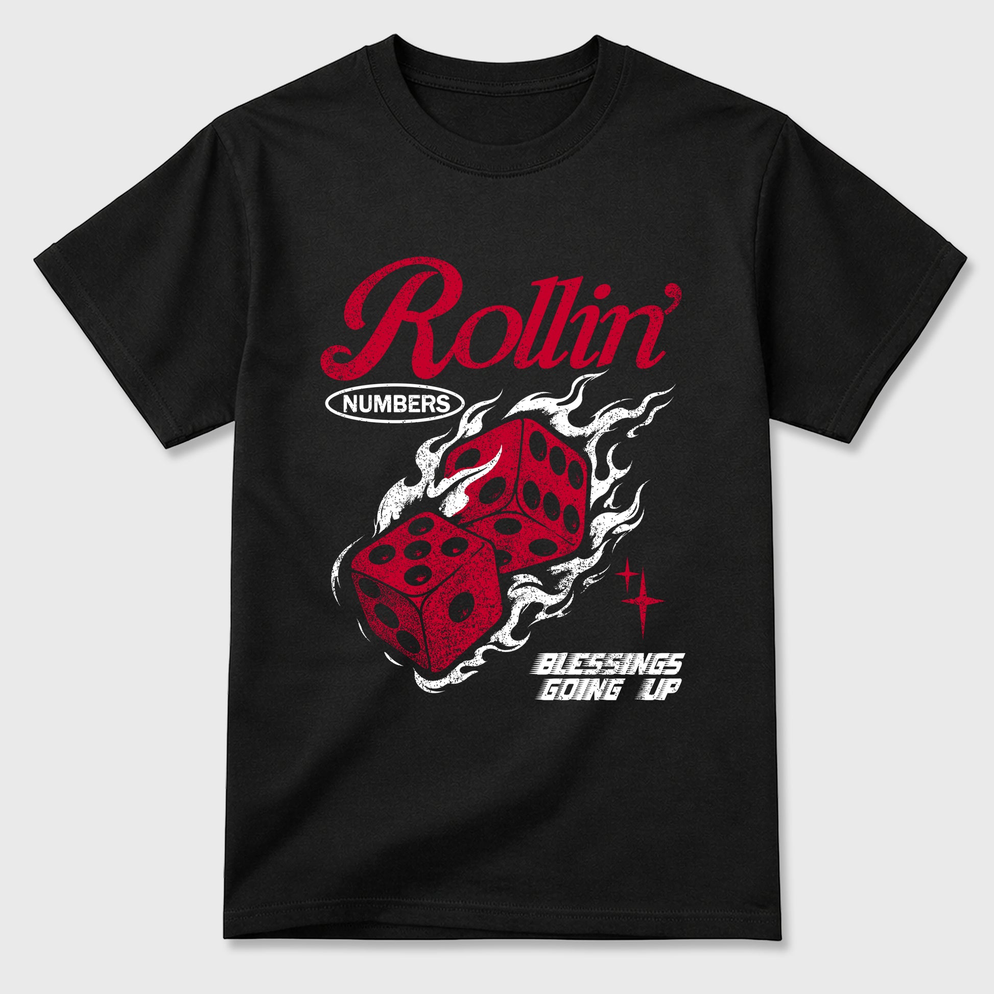 Sneaker match tees – Sneaker Tees To Match Air Jordan 1 Banned Shoes – Rollin Numbers Tee Black 2