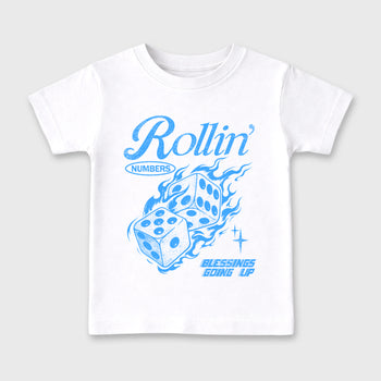 Sneaker match tees – Sneaker Tees To Match Air Jordan 11 University Blue Shoes – Rollin Numbers Kids T-Shirt White 2