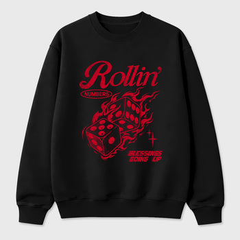 Sneakerfit Streetwear outfit, Sneaker Tees To Match Air Jordan 12 Bloodline – Rollin Numbers Graphic Tee Black 2