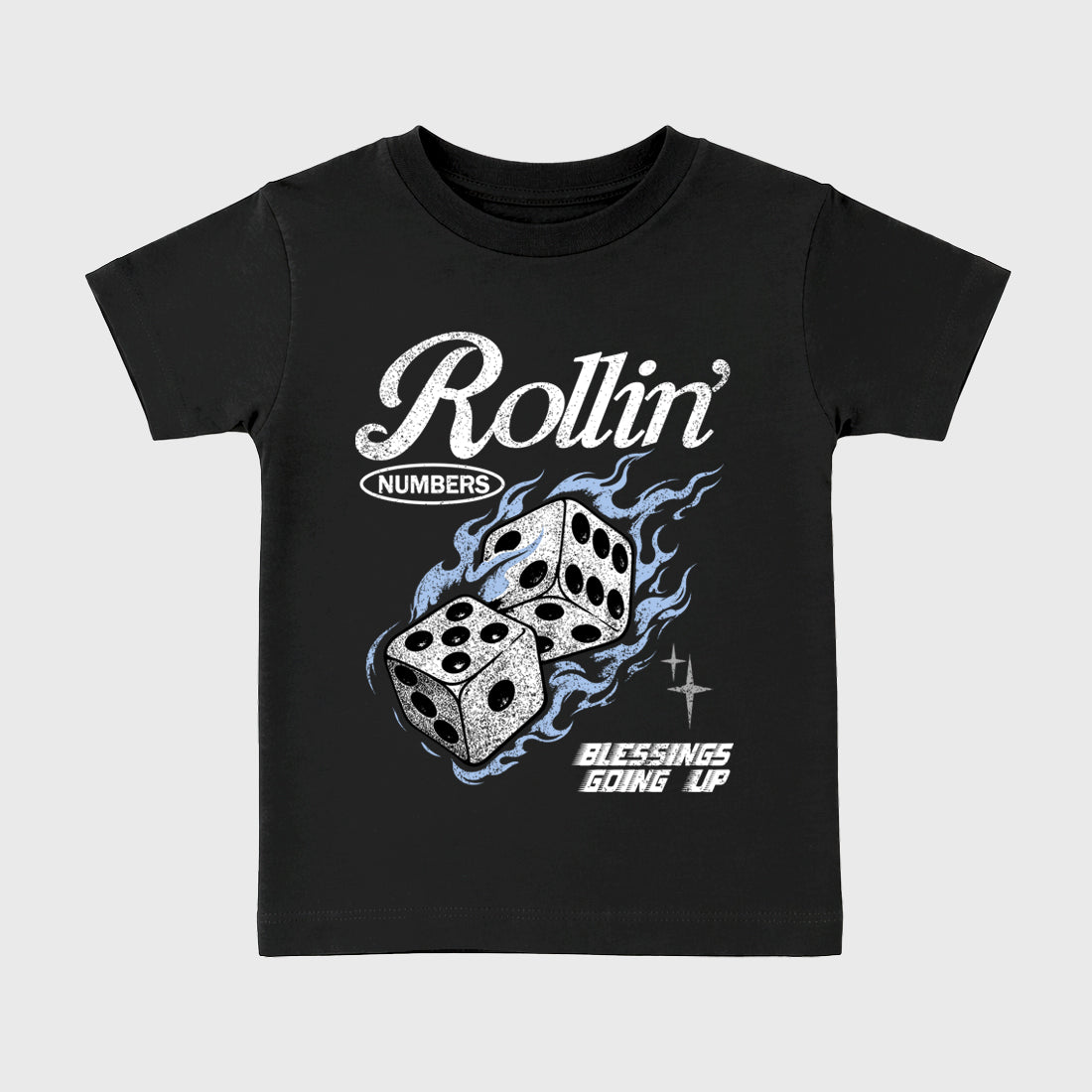 Sneaker match tees – Sneaker Tees To Match Air Jordan 5 White Metallic Shoes – Rollin Numbers Kids T-Shirt Black 2