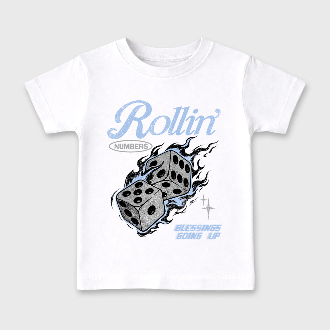 Sneaker match tees – Sneaker Tees To Match Air Jordan 5 White Metallic Shoes – Rollin Numbers Kids T-Shirt White 2