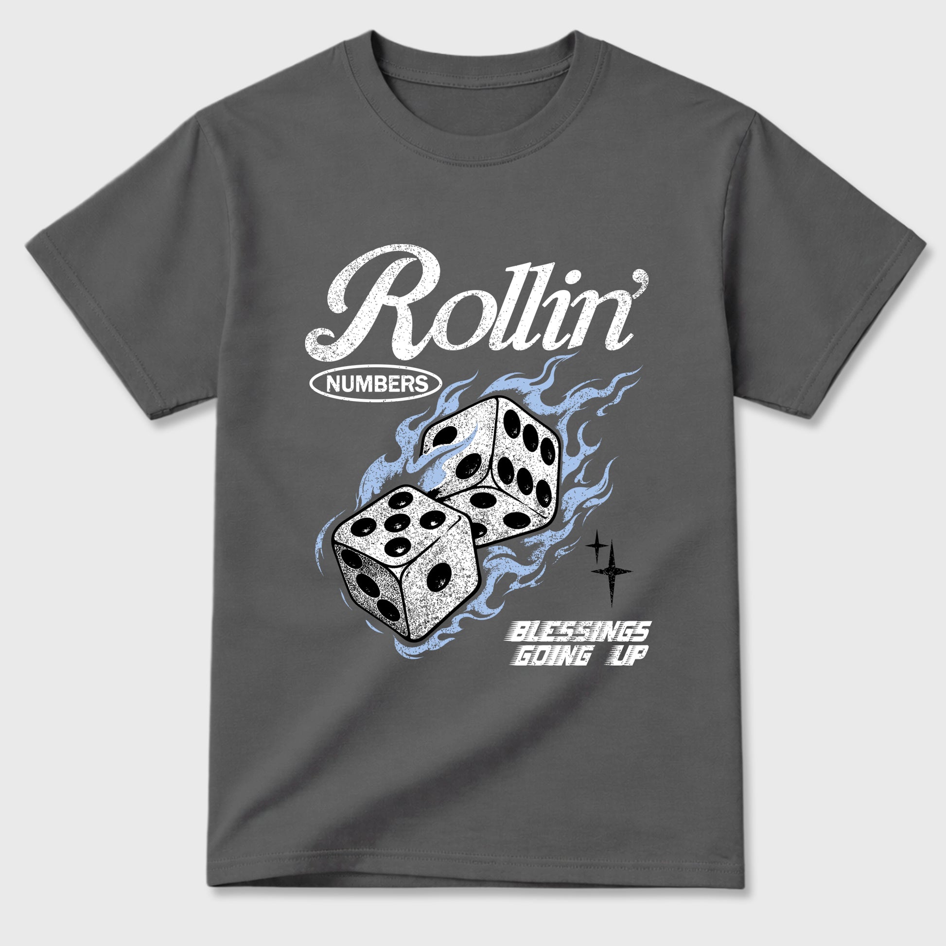 Sneaker match tees – Sneaker Tees To Match Air Jordan 5 White Metallic Shoes – Rollin Numbers Tee Cool Grey 2