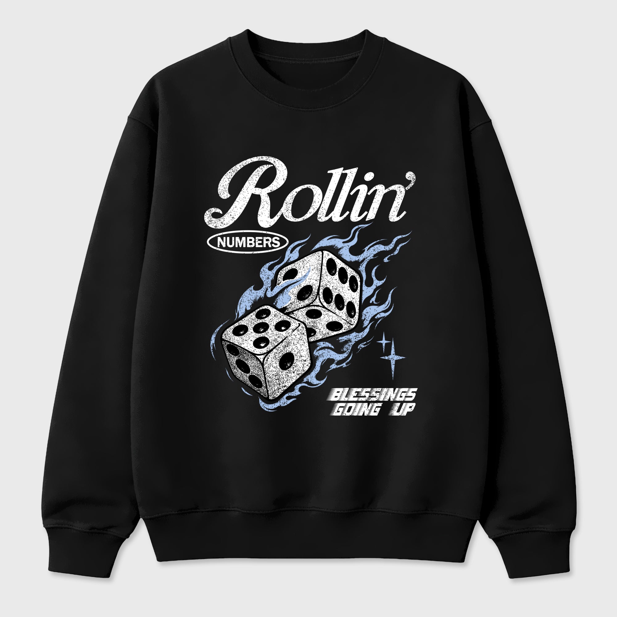 Rollin Numbers Graphic T-Shirt featuring original streetwear artwork designed to match the Air Jordan 6 Black and White. Black 2 Graphic Tee.
