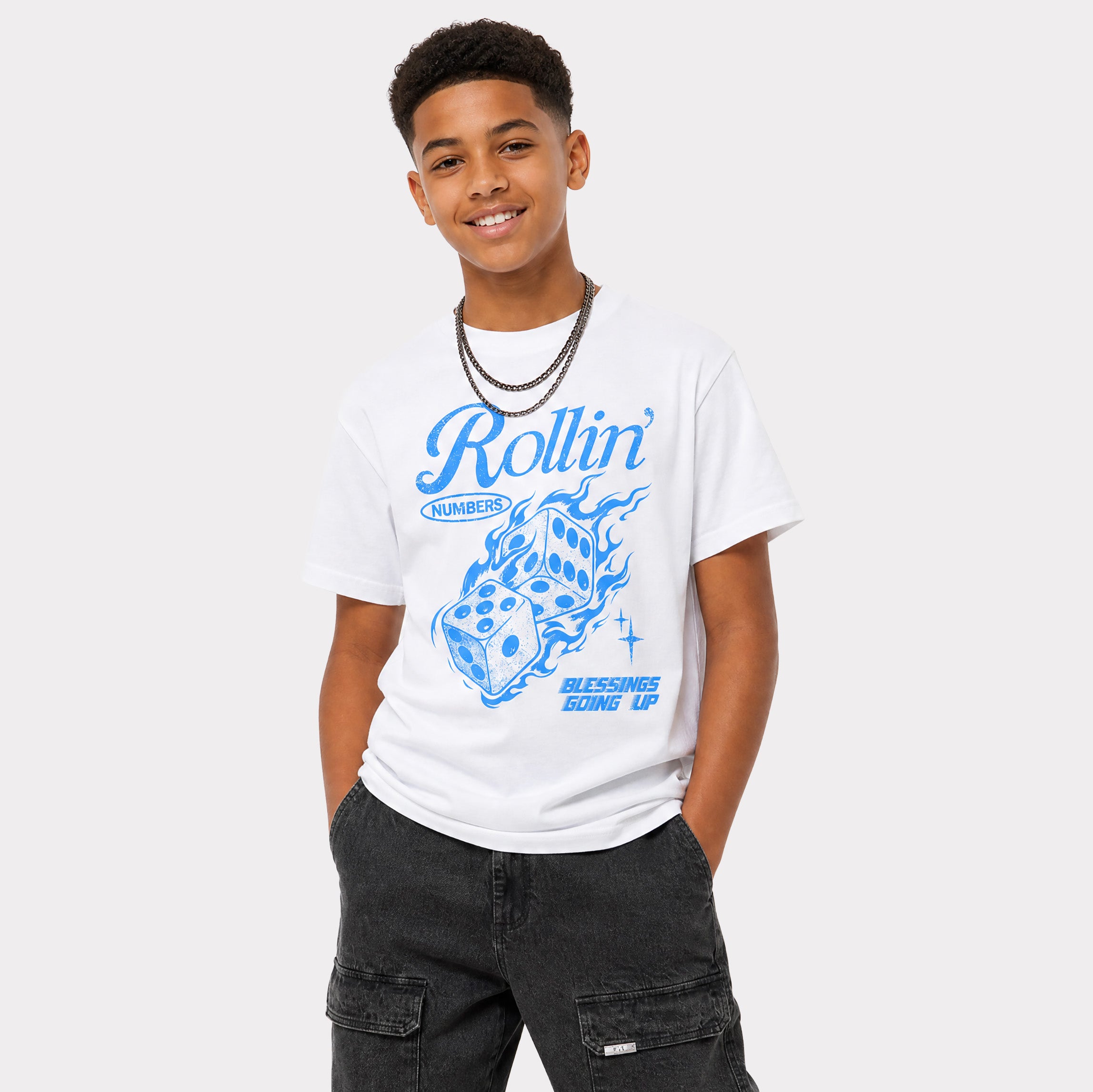Rollin Numbers SNRT Sneaker Tees Kids - Air Jordan 11 University Blue - SNRT Sneaker T-shirts