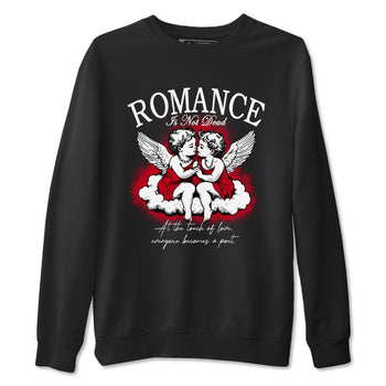 1s '85 Bred shirts to match jordans Romance Is Not Dead best t shirts to wear with jordans AJ1 Retro High OG '85 Bred match shoes to clothes SNRT Sneaker Tees unisex cotton Black 2 shirts