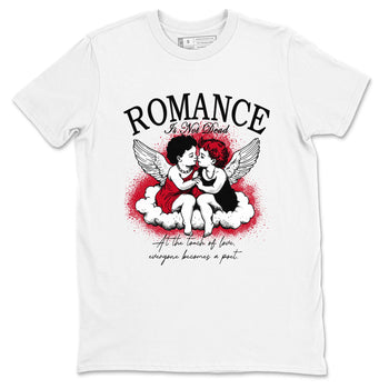 1s '85 Bred shirts to match jordans Romance Is Not Dead best t shirts to wear with jordans AJ1 Retro High OG '85 Bred match shoes to clothes SNRT Sneaker Tees unisex cotton White 2 shirts