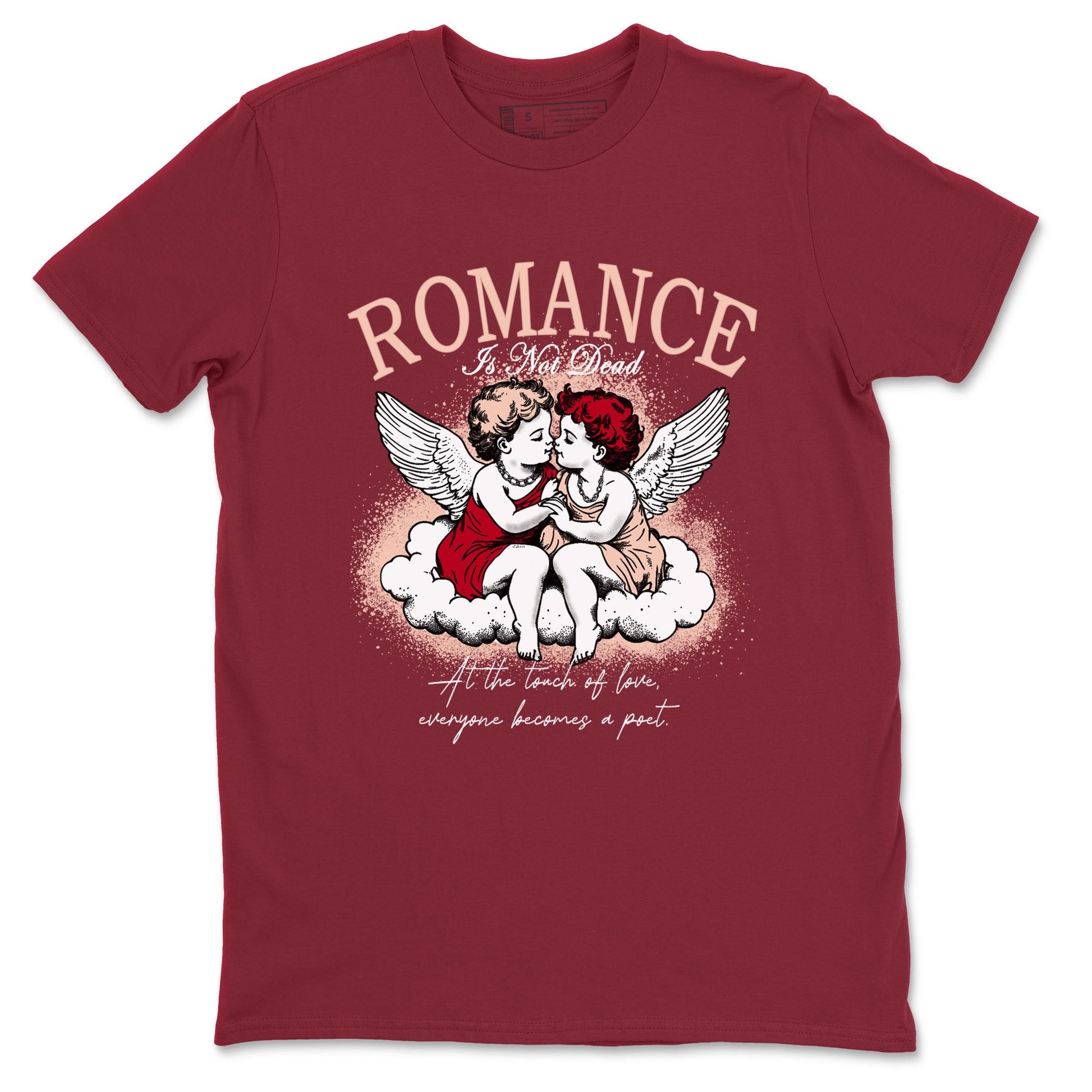 Air Jordan 3 Valentine's Day Graphic shirts Romance Is Not Dead Valentine Gift shirts Air Jordan 3 Washed Coral best t-shirts to wear with jordans SNRT Sneaker Tees unisex cotton Cardinal 2 shirts