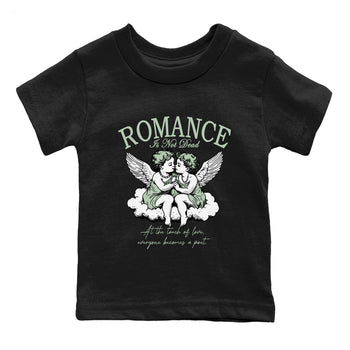 4s Abundance shirts to match jordans Romance Is Not Dead sneaker match tees Air Jordan 4 Seafoam match shoes to clothes SNRT Sneaker Tees Youth Baby Black 2 tee
