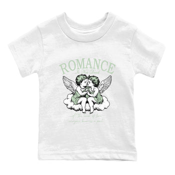4s Abundance shirts to match jordans Romance Is Not Dead sneaker match tees Air Jordan 4 Seafoam match shoes to clothes SNRT Sneaker Tees Youth Baby White 2 tee