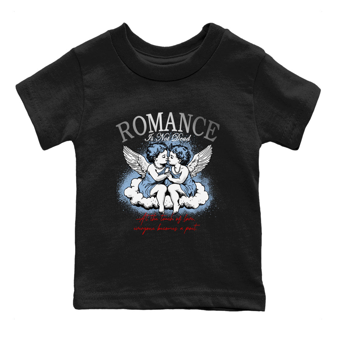 5s Black Metallic Reimagined shirts to match jordans Romance Is Not Dead best t shirts to wear with jordans AJ5 Retro OG Reimagined match shoes to clothes SNRT Sneaker Tees Youth Baby Black 2 tee