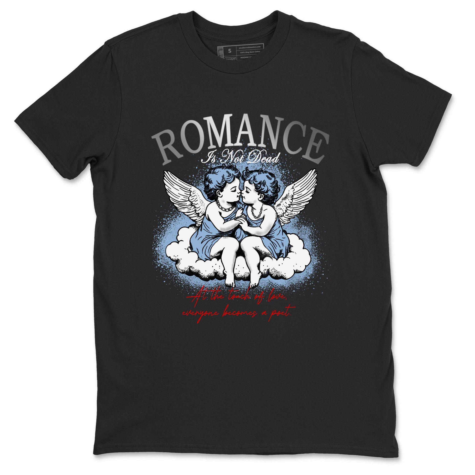 5s Black Metallic Reimagined shirts to match jordans Romance Is Not Dead best t shirts to wear with jordans AJ5 Retro OG Reimagined match shoes to clothes SNRT Sneaker Tees unisex cotton Black 2 shirts