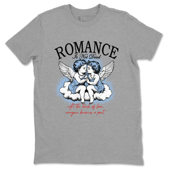 5s Black Metallic Reimagined shirts to match jordans Romance Is Not Dead best t shirts to wear with jordans AJ5 Retro OG Reimagined match shoes to clothes SNRT Sneaker Tees unisex cotton Heather Grey 2 shirts