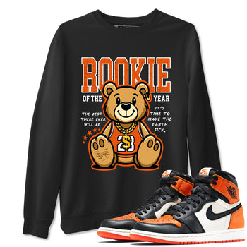 1s Retro High OG Shattered Backboard best t-shirt for sneakerheads family Rookie Of The Year sneaker match tees Air Jordan 1 Shattered Backboard graphic sneaker matching shirts SNRT Sneaker Tees unisex cotton Black 1 shirts