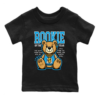Air Jordan 1 UNC Reimagined best t-shirt for sneakerheads family Rookie Of The Year sneaker match tees 1s High OG UNC Reimagined graphic sneaker matching shirts SNRT Sneaker Tees Youth Baby Black 2 tee