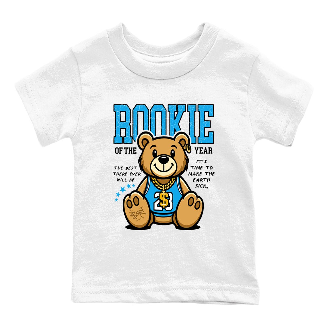 Air Jordan 1 UNC Reimagined best t-shirt for sneakerheads family Rookie Of The Year sneaker match tees 1s High OG UNC Reimagined graphic sneaker matching shirts SNRT Sneaker Tees Youth Baby White 2 tee