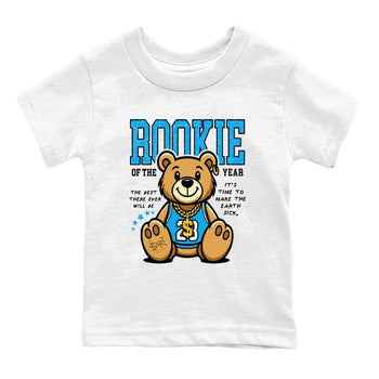 Air Jordan 1 UNC Reimagined best t-shirt for sneakerheads family Rookie Of The Year sneaker match tees 1s High OG UNC Reimagined graphic sneaker matching shirts SNRT Sneaker Tees Youth Baby White 2 tee