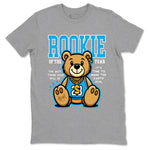 Air Jordan 1 UNC Reimagined best t-shirt for sneakerheads family Rookie Of The Year sneaker match tees 1s High OG UNC Reimagined graphic sneaker matching shirts SNRT Sneaker Tees unisex cotton Heather Grey 2 shirts