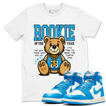 Air Jordan 1 UNC Reimagined best t-shirt for sneakerheads family Rookie Of The Year sneaker match tees 1s High OG UNC Reimagined graphic sneaker matching shirts SNRT Sneaker Tees unisex cotton White 1 shirts