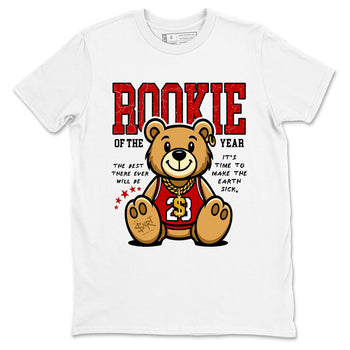 11s Bred shirts to match jordans Rookie Of The Year sneaker match tees Air Jordan 11 Retro Bred match shoes to clothes SNRT Sneaker Tees unisex cotton White 2 shirts