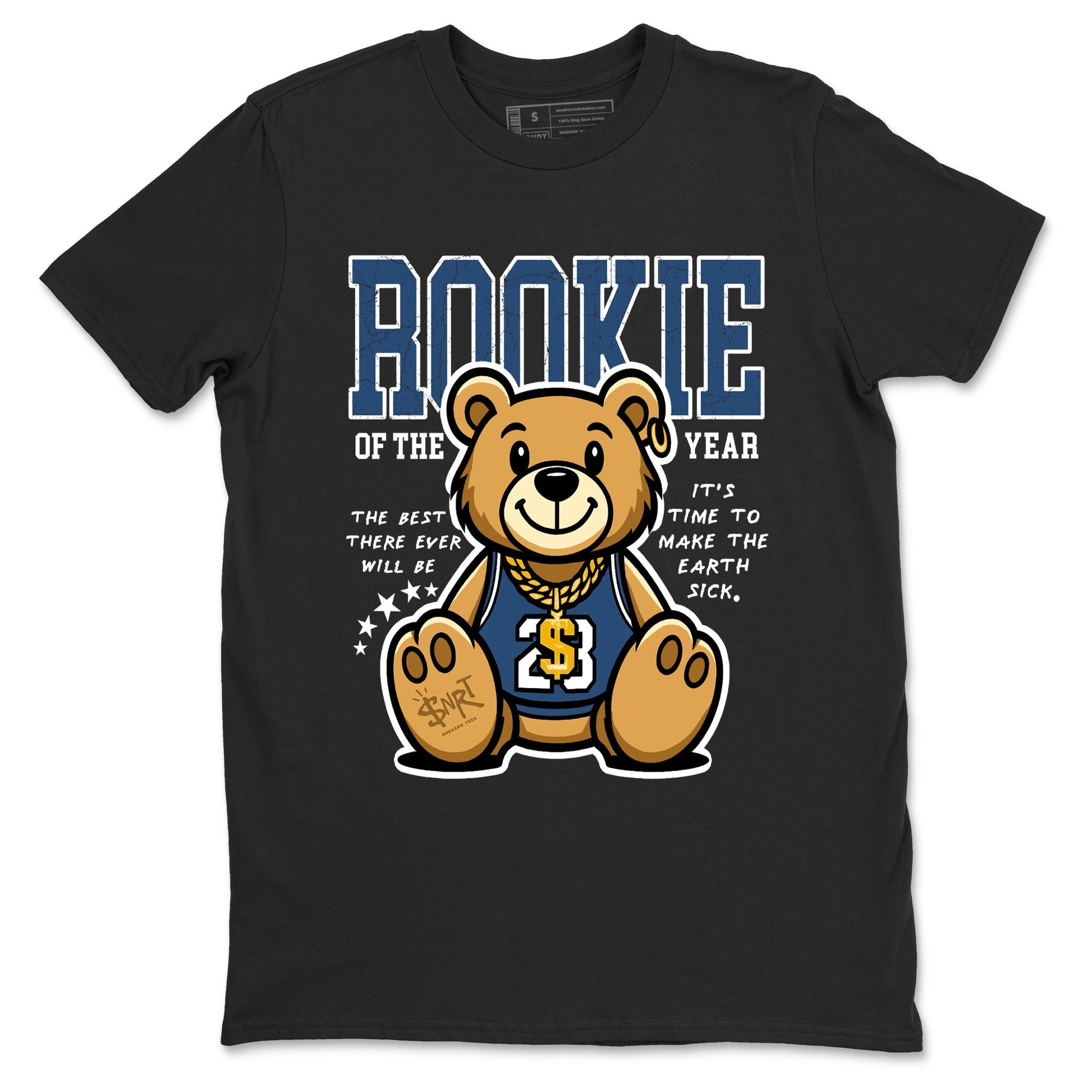Air Jordan 12 French Blue best t-shirt for sneakerheads family Rookie Of The Year sneaker match tees Air Jordan 12 French Blue graphic sneaker matching shirts SNRT Sneaker Tees unisex cotton Black 2 shirts