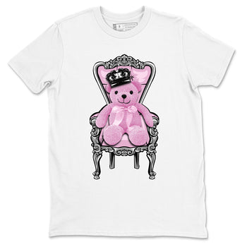 4s Retro Orchid shirts to match jordans Royal Bear sneaker match tees Air Jordan 4 WMNS Orchid match shoes to clothes SNRT Sneaker Tees unisex cotton White 2 shirts