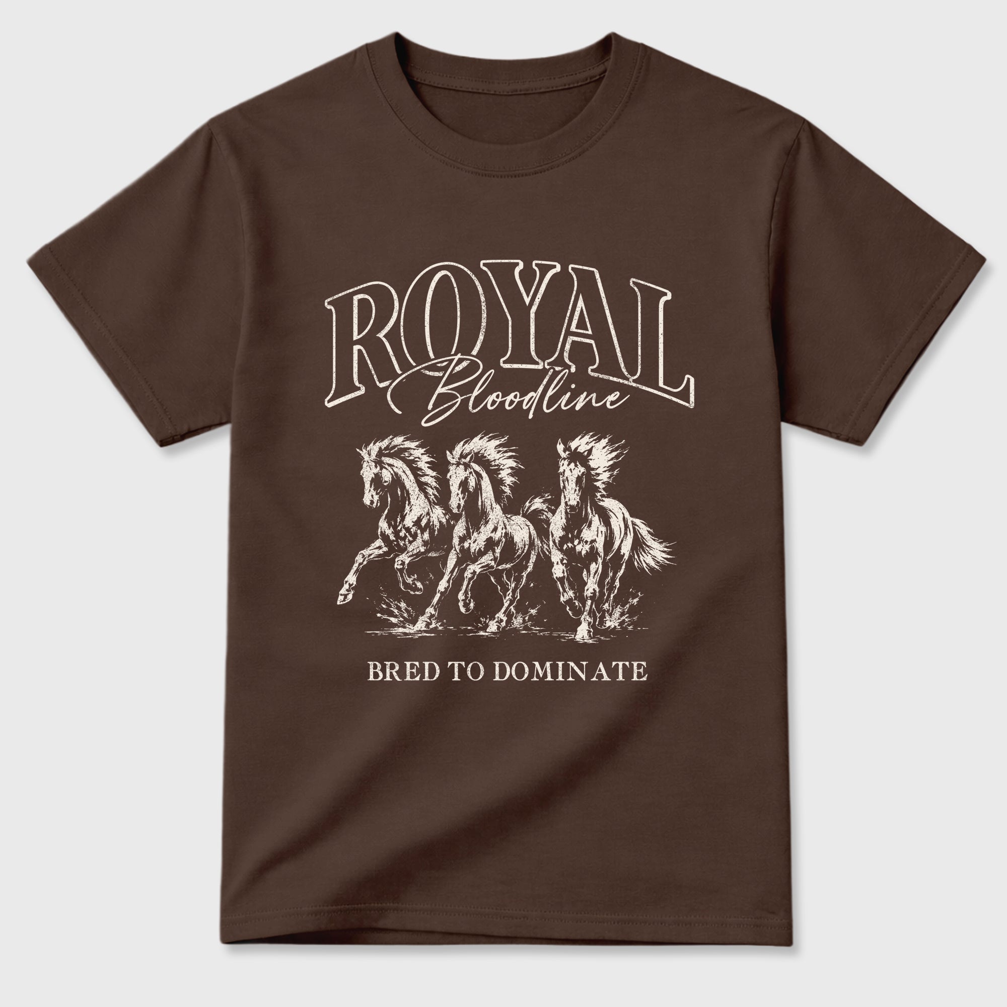 Royal Bloodline Graphic T-Shirt featuring original streetwear artwork designed to match the Air Jordan 1 Love Letter. Dark Chocolate 2 Graphic T-Shirt.