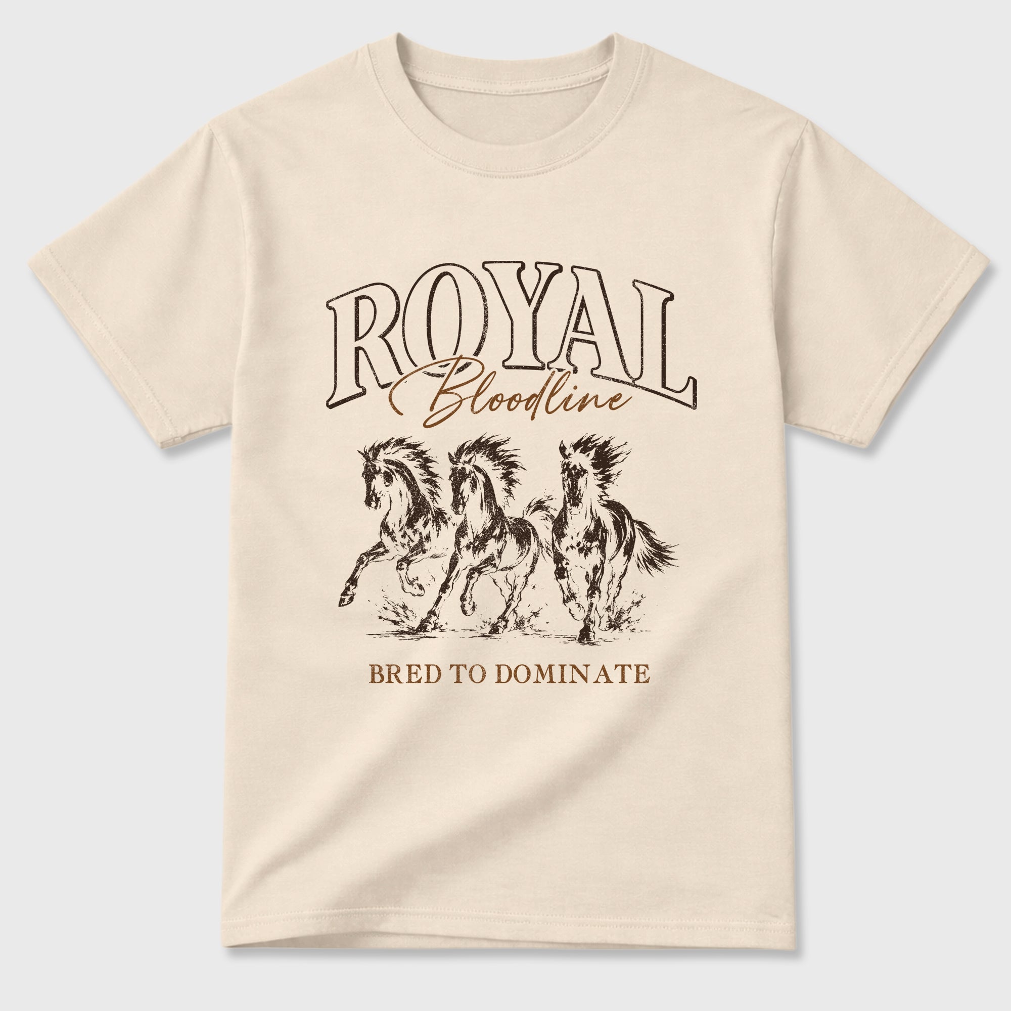 Royal Bloodline Graphic T-Shirt featuring original streetwear artwork designed to match the Air Jordan 1 Love Letter. Natural 2 Graphic T-Shirt.